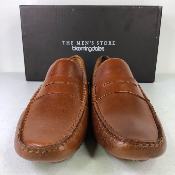 The Men’s Store Bloomingdales Penny Driving Loafer Shoes Size 7 - Picture 4 of 8